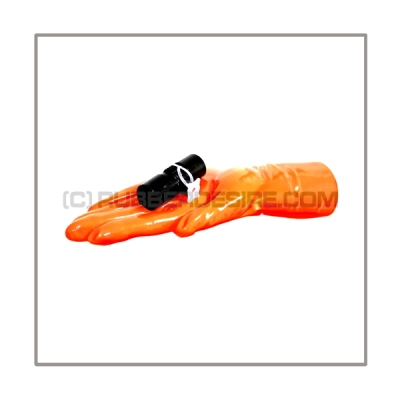 Adaptor A-MEDI-22B with medi-ports 22 mm male to 22 mm male and lockable breathing-reduction-vent in black